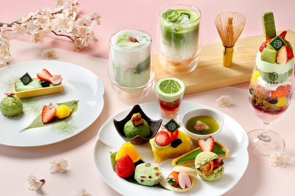 イチゴと抹茶のスイーツフェア開催
