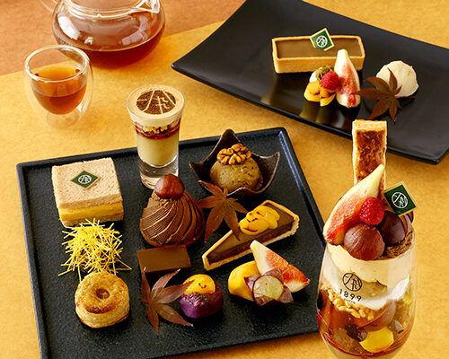 ＜ 秋の味覚とほうじ茶 ＞を使った新作スイーツ登場！